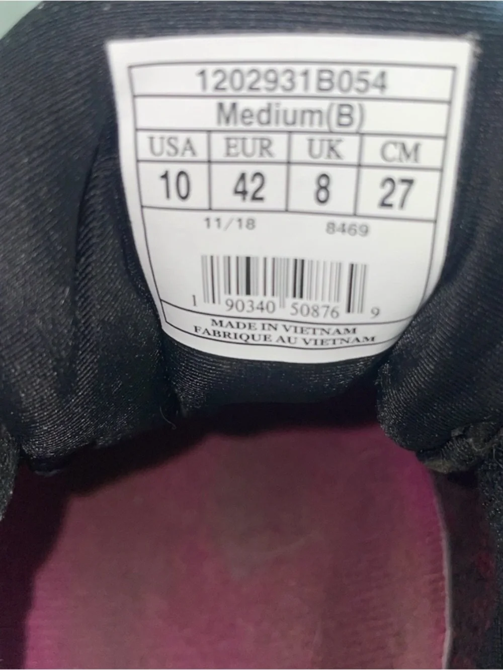 Brooks Anthem 2 Women’s Size 10 B Gray Pink Running Shoes Sneakers 120293
